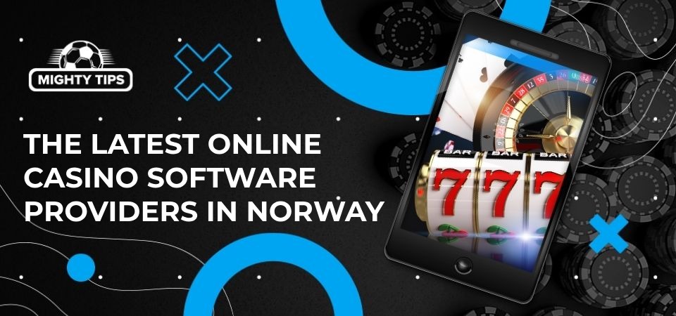Illustration for the latest online casino software providers in Norway