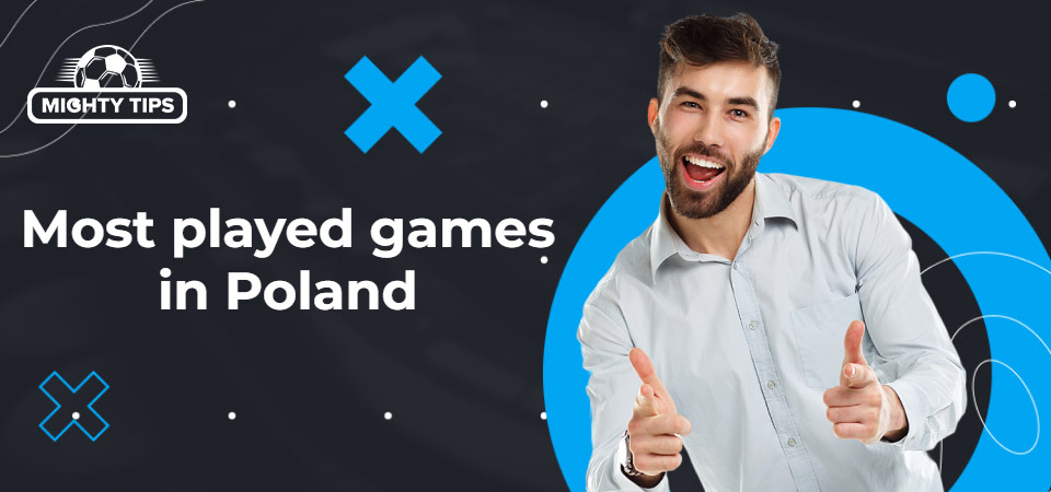 Graphics for block 'Popular mobile casino games in the Poland'