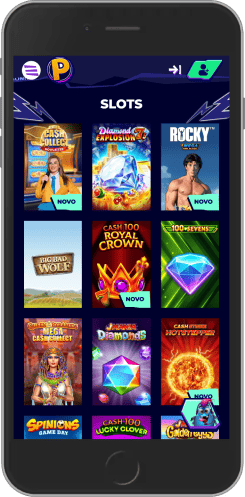 Screenshot of Mr Pacho casino page