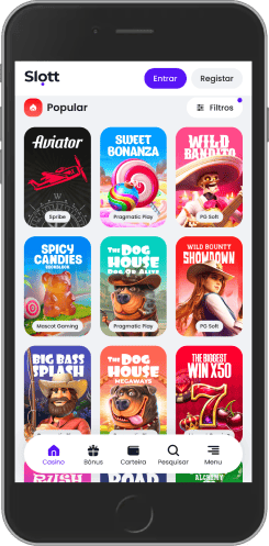 Screenshot of Slott casino page