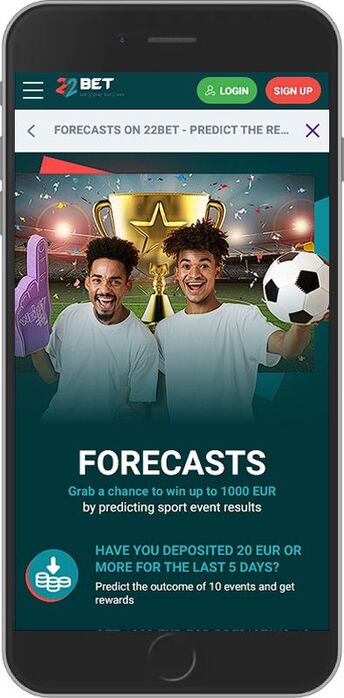 Forecasts Bonus Up To 1000 EUR