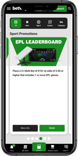 Add an EPL match to your slip and compete for the K100,000 prize pool