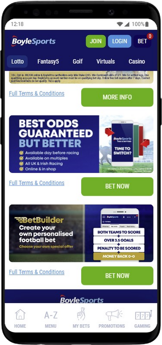 BoyleSports Better Odds