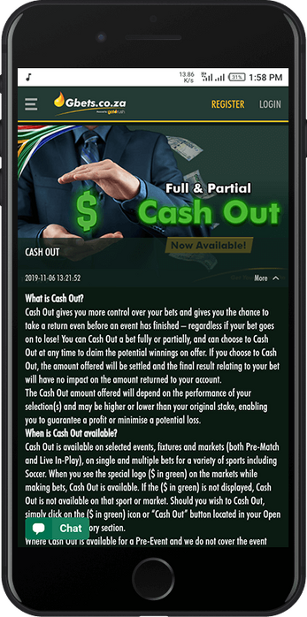 gbets cashout offer