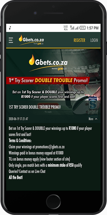 gbets double trouble promo