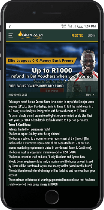 money back gbets promo