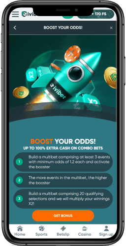Image for Odds Boost at Ivibet