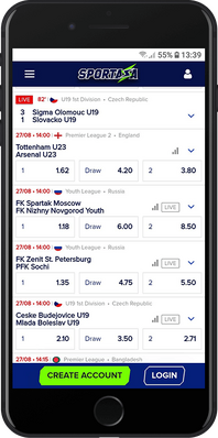 sportaza betting page