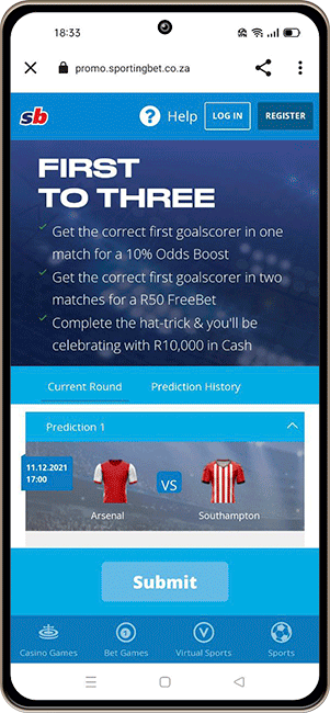 Get a chance to win a 10% odds boost, R50 free bet, and R10,000 in cash with right predictions