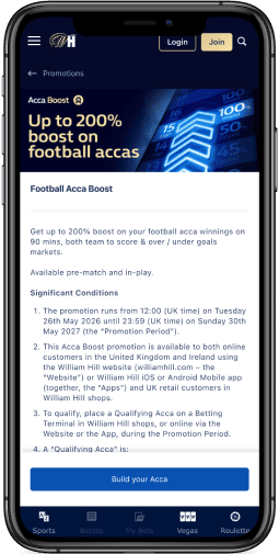 Football Acca Boost up to 200%