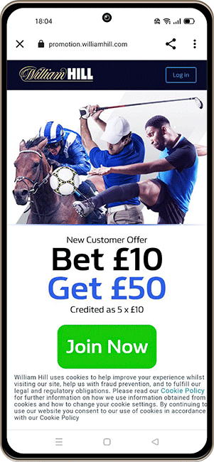 William Hill Sign Up Offer