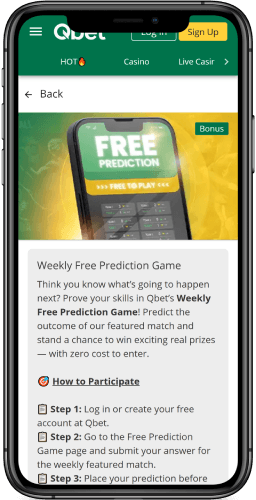 Mobile screenshot of Free Prediction