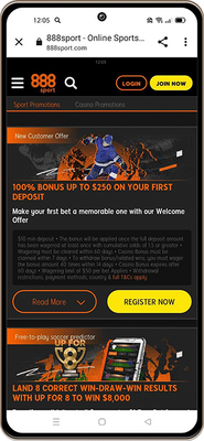promo page 888sport