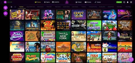 Screenshot of the All Inn Casino page