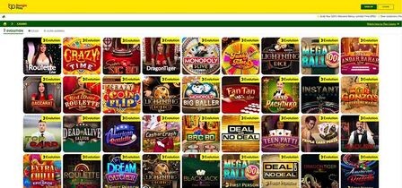 Screenshot of the BanglaPlay Casino page