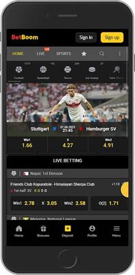 Betboom sport page