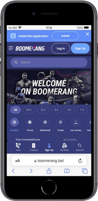 Boomerang Bet main app