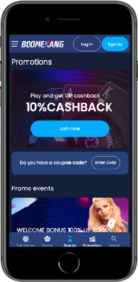 Boomerang Bet promo app