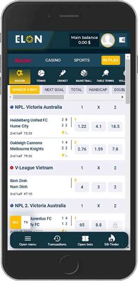 Elonbet home page