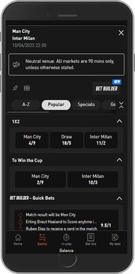 LiveScoreBet sport page