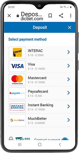 different payment methods