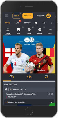 Mobile screenshot of the Sprintbet888 sport page