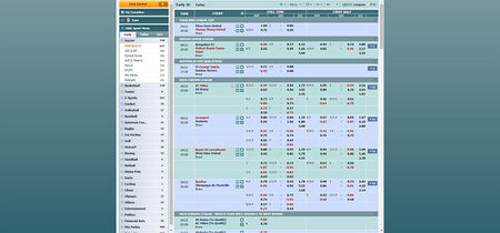 Screenshot of the Uwin33 sport page