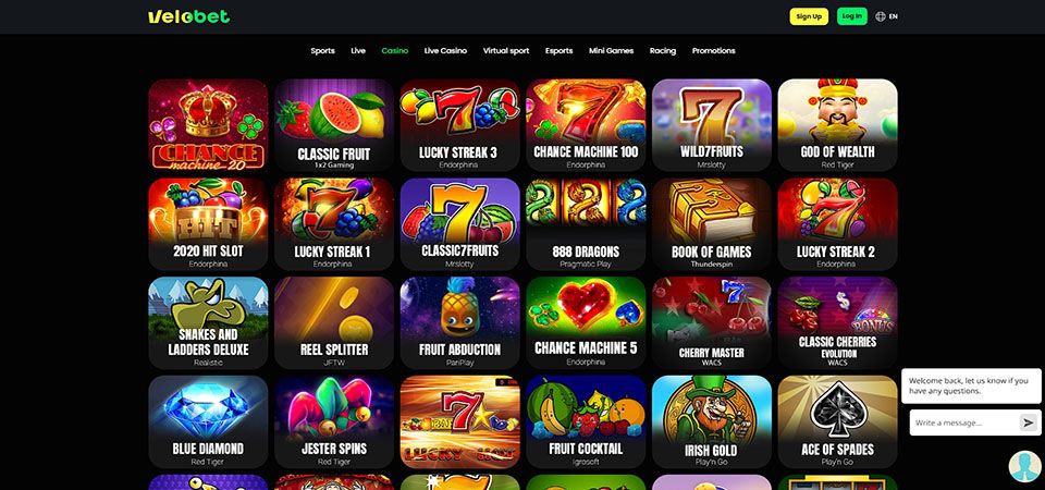 Velobet Casino