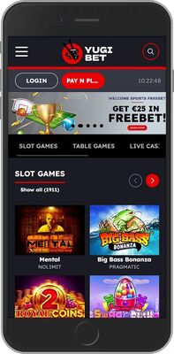 Yugibet home page