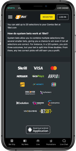 Mobile screenshot how to download Android .apk