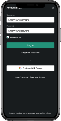 1bet login credentials