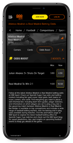 888sport screenshot of betting 3