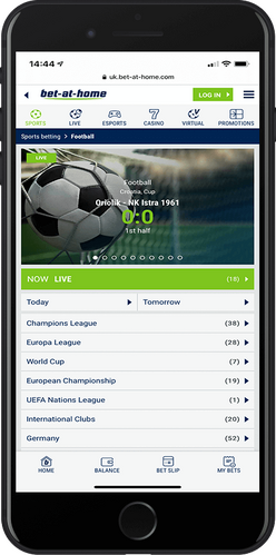 bet-at-home betting options