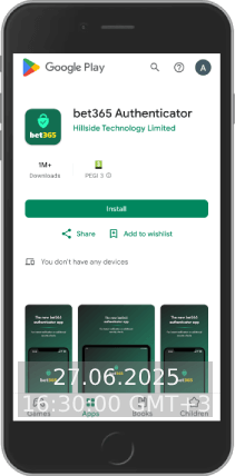 Mobile Screenshot of bet365 google app