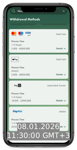 Mobile Screenshot of bet365 payments page