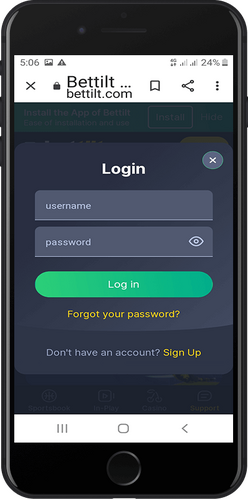 bettilt mobile login