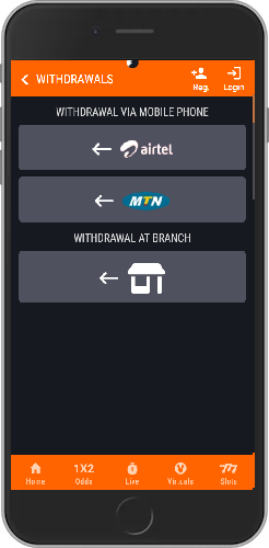 Mobile screenshot of payment methods at Fortebet