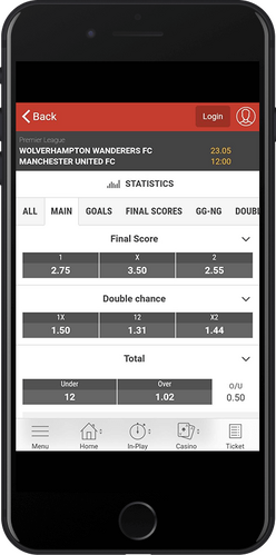 meridianbet betting options