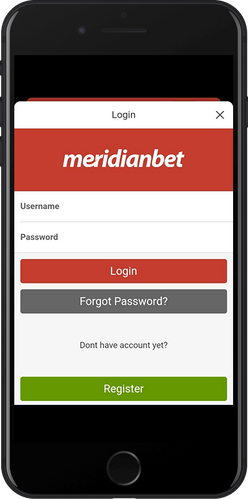 meridianbet login mobile