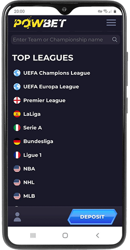 powbet leagues betting
