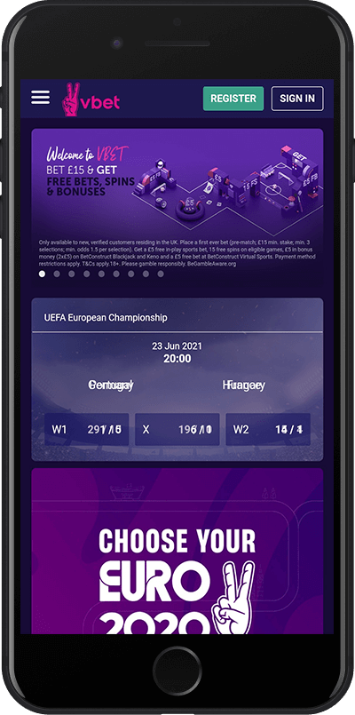 vbet mobile main page