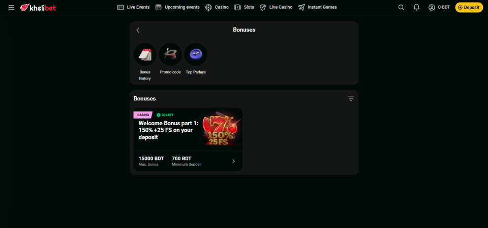 khelibet promo page screenshot