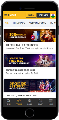 Betvisa promo page