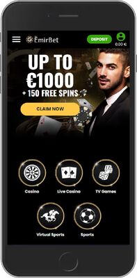 EmirBet main page