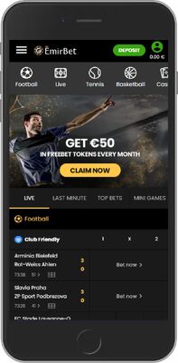 EmirBet sport page