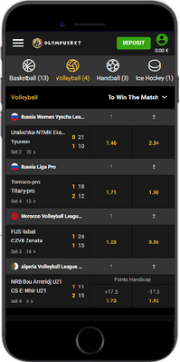 Olympusbet sport page