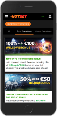 hot.bet promo page