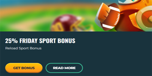 25% Friday Sport Bonus Rokubet