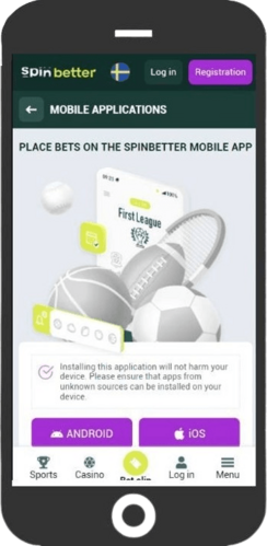 Spinbetter download page