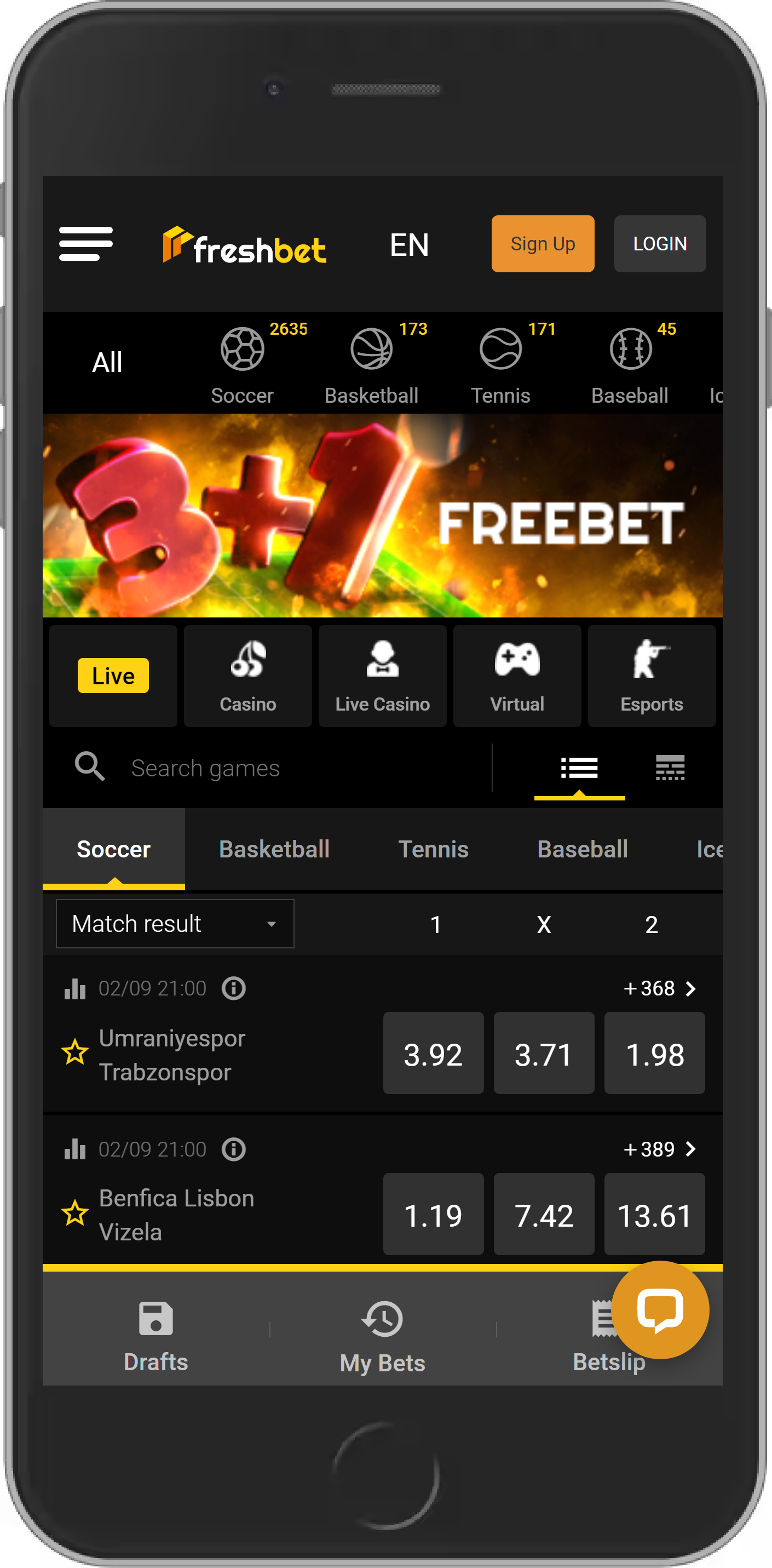 Freshbet Review Online ᐉ Best Odds, Bonuses, Offers